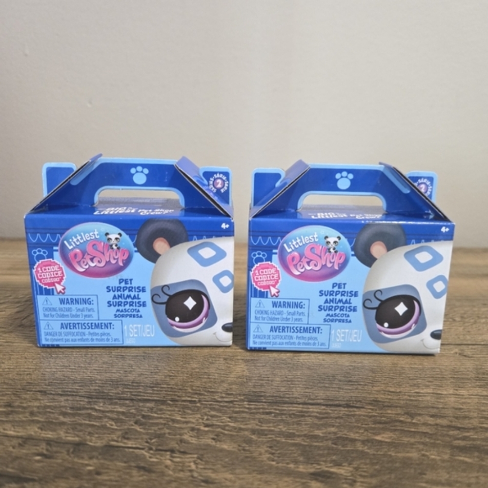 Littlest Pet Shop Pet Surprise Series 2 Set Of 2 Blind Boxes
